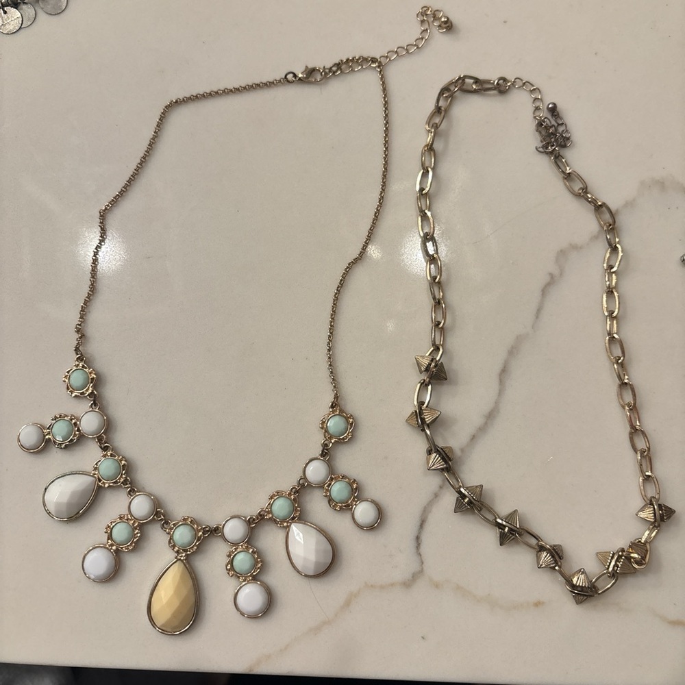 Gold necklace bundle